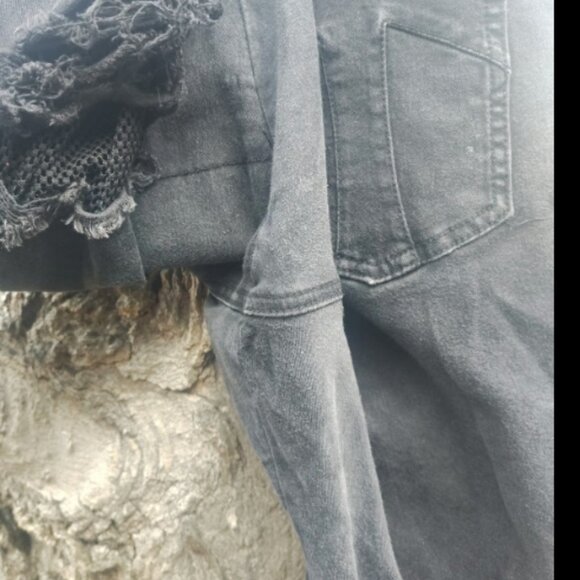 VINTAGE TRIPP Pants Jeans Size 18 PLUS SIZE fishnet Mall Goth emo scene kid - Picture 6 of 7